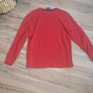 Polo Ralph Lauren Vibrant Red Thermal Sleepwear Top